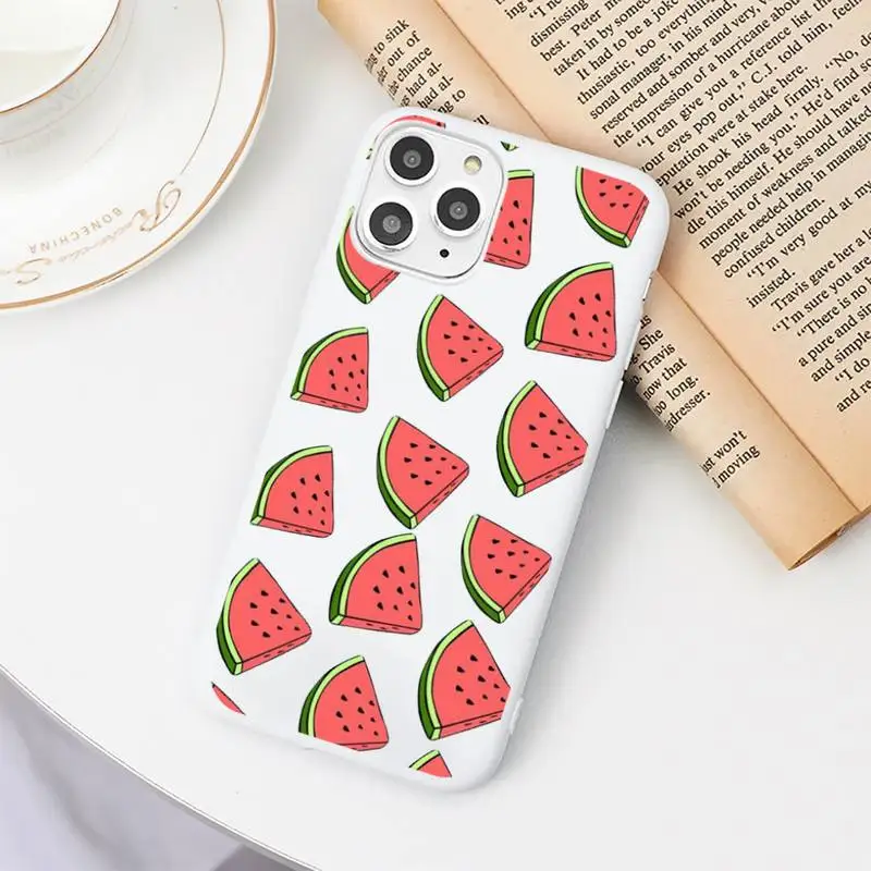 Cartoon fruit coconut watermelon cherry Phone Case Candy Color White for iPhone 11 pro XS MAX 8 7 6 6S Plus X 5S SE 2020 XR
Cartoon fruit coconut watermelon cherry Phone Case Candy Color White for iPhone 11 pro XS MAX 8 7 6 6S Plus X 5S SE 2020 XR