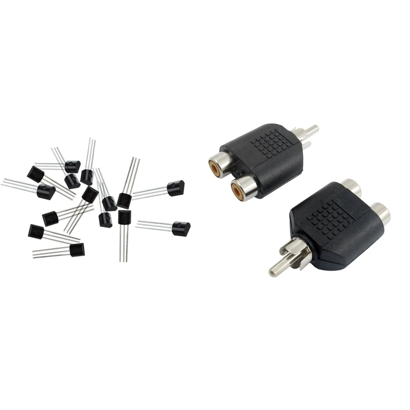 2 шт. AV аудио 1 RCA штекер к 2 розеткам RCA адаптер с 15 шт MAC97A6 97A6 двунаправленный ТРИАК тиристор
2 шт. AV аудио 1 RCA штекер к 2 розеткам RCA адаптер с 15 шт MAC97A6 97A6 двунаправленный ТРИАК тиристор
