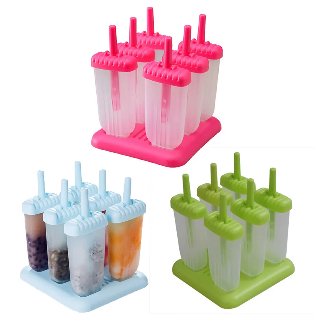 6Pcs/Set Lolly Ice Cream Molds Handmade DIY Popsicle Mould Reusable Ice Cube Tray Ice Cream Maker Tools Kitchen Accessories
6Pcs/Set Lolly Ice Cream Molds Handmade DIY Popsicle Mould Reusable Ice Cube Tray Ice Cream Maker Tools Kitchen Accessories