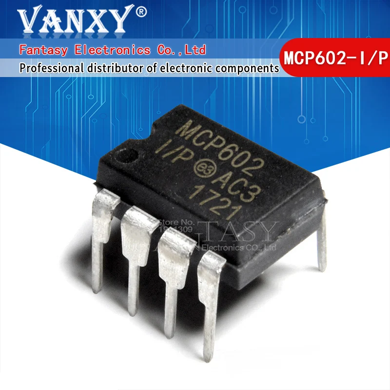 50 шт MCP602-I/P DIP8 MCP602 DIP от 2,7 в до 5,5 В Одиночная поставка CMOS Op Amps MCP602 DIP8 
50 шт MCP602-I/P DIP8 MCP602 DIP от 2,7 в до 5,5 В Одиночная поставка CMOS Op Amps MCP602 DIP8