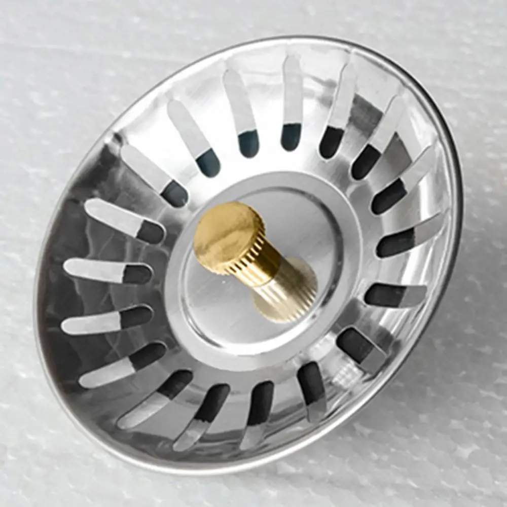Kitchen Sewer Stainless Steel Drainage Sink Filter Cover Impurity Garbage Filter Plug Sink Cover Kitchen Bathroom Accessories
Kitchen Sewer Stainless Steel Drainage Sink Filter Cover Impurity Garbage Filter Plug Sink Cover Kitchen Bathroom Accessories