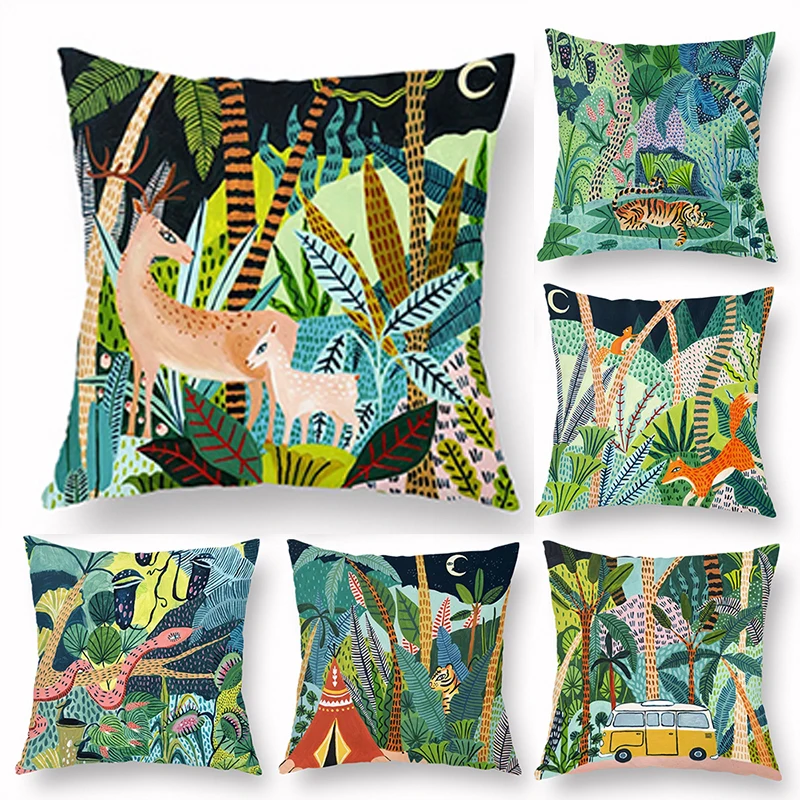 Cushion Cover Animal Print Decorative Pillows Case for Sofa Bed Housewares Living Room Throw Personalized Gifts Pillowcase 45*45
Cushion Cover Animal Print Decorative Pillows Case for Sofa Bed Housewares Living Room Throw Personalized Gifts Pillowcase 45*45