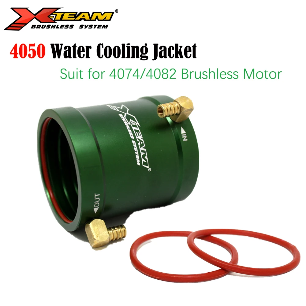X-TEAM Rc Boat Motor CNC Metal Water Cooling Jacket 4050 for 4074/4082 RC Boat Brushless Motor
X-TEAM Rc Boat Motor CNC Metal Water Cooling Jacket 4050 for 4074/4082 RC Boat Brushless Motor