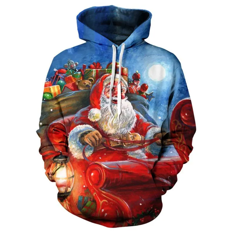 New Christmas Series 3D Printed Hoodie Snowman Oversized Casual Sweater Santa Claus Men and Women Long Sleeves
New Christmas Series 3D Printed Hoodie Snowman Oversized Casual Sweater Santa Claus Men and Women Long Sleeves