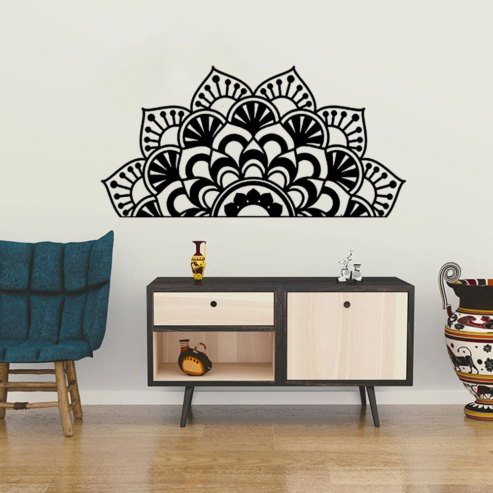 Mandala Wall Stickers for rooms Bohemian Style Mandala Lotus Decal Flower Wall Art Yoga Studio Decals Wall Sticker DW9006 
Mandala Wall Stickers for rooms Bohemian Style Mandala Lotus Decal Flower Wall Art Yoga Studio Decals Wall Sticker DW9006