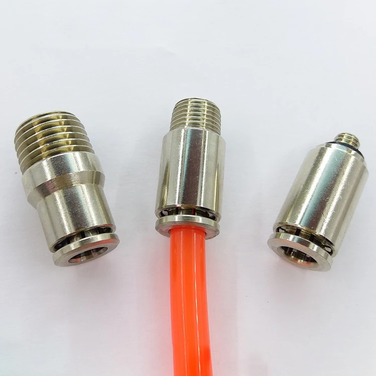 All-copper nickel-plated cylindrical hexagonal push-in fitting POC4/POC6/POC8-M5/01/02/03/04
All-copper nickel-plated cylindrical hexagonal push-in fitting POC4/POC6/POC8-M5/01/02/03/04
