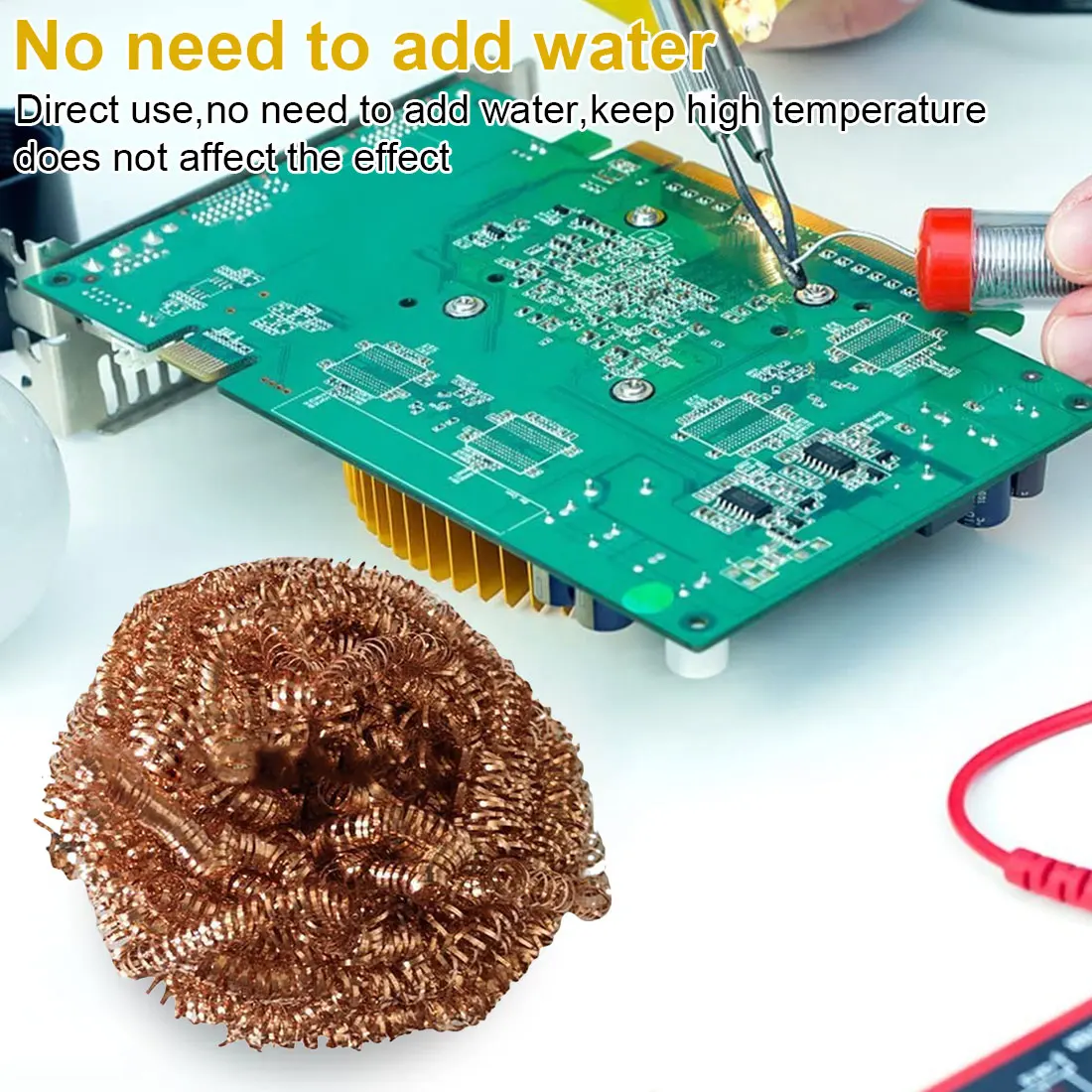 Cleaning Nozzle Tip 5 Type Desoldering Soldering Iron Mesh Filter Copper Wire Cleaner Ball Metal Dross Box Clean Ball
Cleaning Nozzle Tip 5 Type Desoldering Soldering Iron Mesh Filter Copper Wire Cleaner Ball Metal Dross Box Clean Ball
