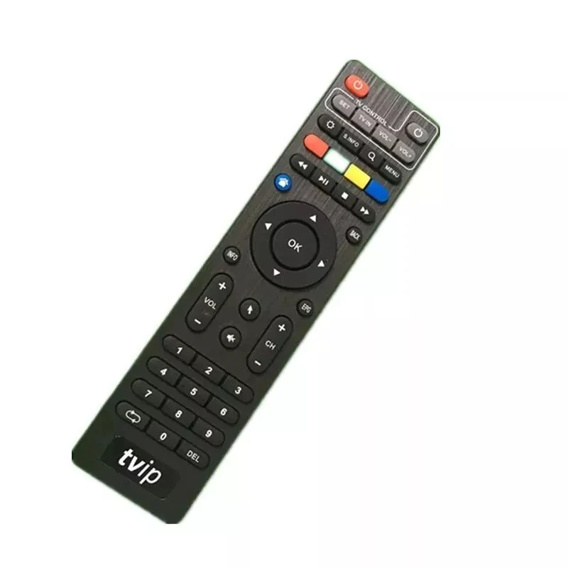 Original Hot Sale Tvip Remote Control for Tvip410 Tvip412 Tvip415 Tvips300 Black Color Tvip Remote Controller Without Bt
Original Hot Sale Tvip Remote Control for Tvip410 Tvip412 Tvip415 Tvips300 Black Color Tvip Remote Controller Without Bt