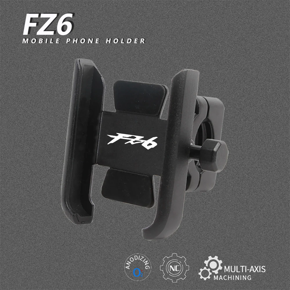 For Yamaha FZ6 2005 2006 2007 2008 2009 2010 Motorcycle CNC Aluminum Alloy Handle Bar Mobile Phone Bracket GPS Stand Holder 
For Yamaha FZ6 2005 2006 2007 2008 2009 2010 Motorcycle CNC Aluminum Alloy Handle Bar Mobile Phone Bracket GPS Stand Holder