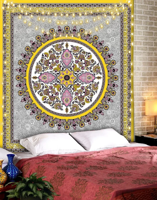 100% Polyester Mandala Tapestry Dormitory Tapestry Room Decoration Home Bedroom Decoration Ornaments
100% Polyester Mandala Tapestry Dormitory Tapestry Room Decoration Home Bedroom Decoration Ornaments