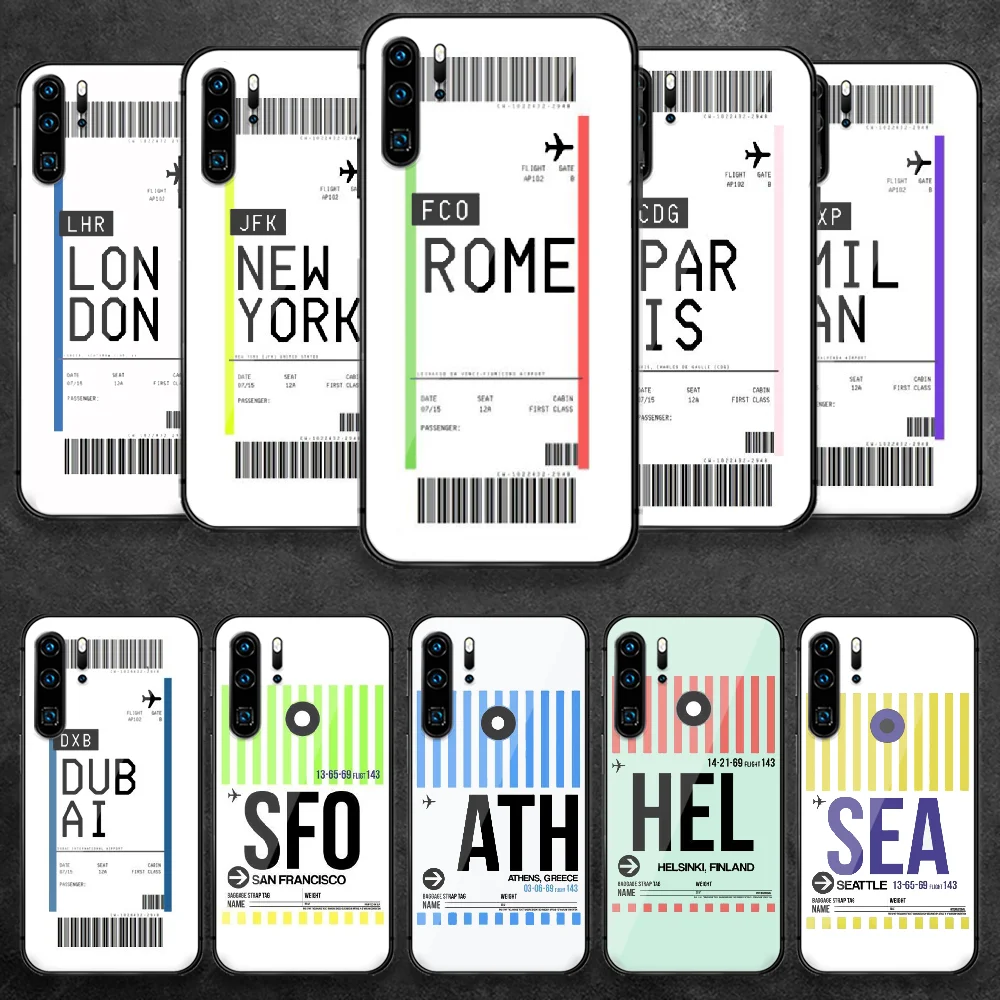 Air Tickets Travel Country Tempered Glass Phone Case Cover For Huawei Honor Mate P 7 8 9 10 20 30 40 A X I Pro Lite Smart 2019
Air Tickets Travel Country Tempered Glass Phone Case Cover For Huawei Honor Mate P 7 8 9 10 20 30 40 A X I Pro Lite Smart 2019