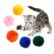5 шт. мягкие пушистые мячики для помпонов|Игрушки кошек|