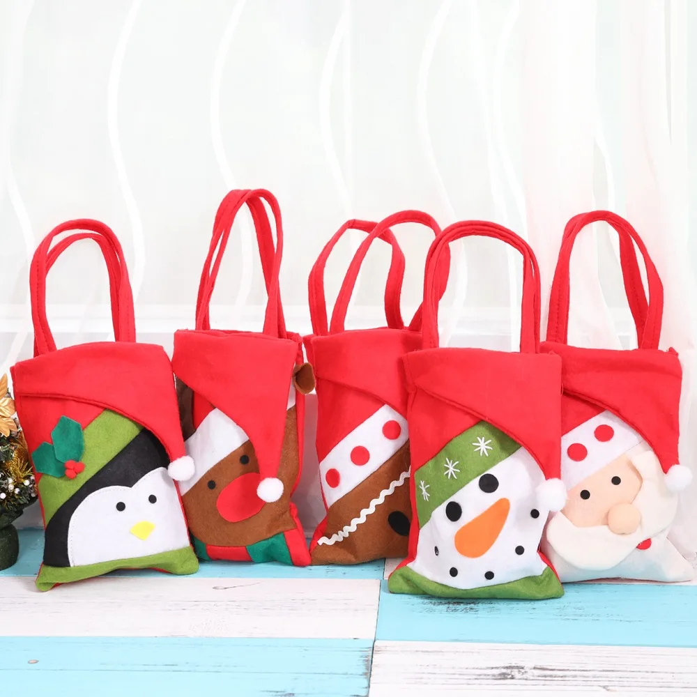 Creative Linen Christmas Bag Exquisite Santa Claus Snowman Penguin Elk Handbag Christmas Gift Candy Bags Child Storage Bag
Creative Linen Christmas Bag Exquisite Santa Claus Snowman Penguin Elk Handbag Christmas Gift Candy Bags Child Storage Bag