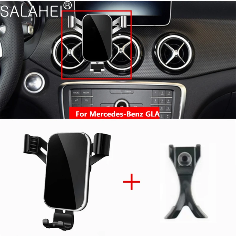Metallic Best Car Phone Holder For Mercedes-Benz GLA All Class Air Vent Mount Bracket Phone Holder Clip For GLA X156 200 220 250
Metallic Best Car Phone Holder For Mercedes-Benz GLA All Class Air Vent Mount Bracket Phone Holder Clip For GLA X156 200 220 250
