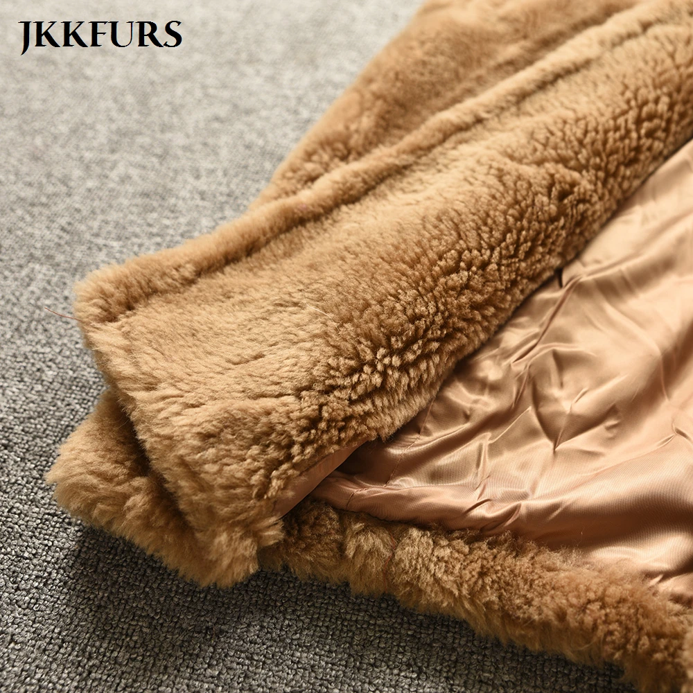 2020 Teddy Coat Short & Long Style Women's Teddy Bear Jacket Lapel Real Wool Outwear Female Sheep Fur S7480B
2020 Teddy Coat Short & Long Style Women's Teddy Bear Jacket Lapel Real Wool Outwear Female Sheep Fur S7480B