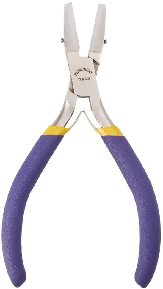 1PC Double Nylon Jaw Pliers Jewelry Plier With Replacement Jaws, Craft and Jewelry Tool Kit for Jewelry Making
1PC Double Nylon Jaw Pliers Jewelry Plier With Replacement Jaws, Craft and Jewelry Tool Kit for Jewelry Making