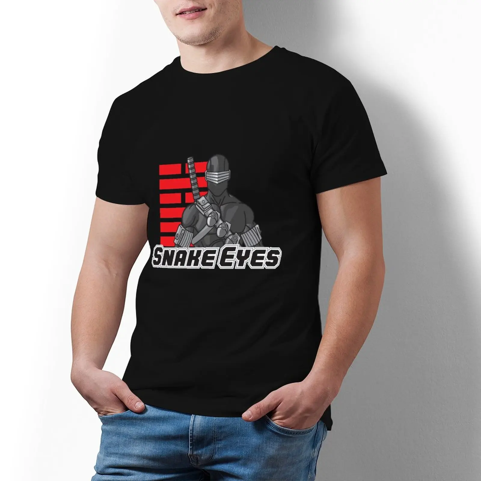 Snake Eyes T Shirt Funny Cotton Basic T-Shirt Short Sleeves Printed Tee Shirt Oversized Men
Snake Eyes T Shirt Funny Cotton Basic T-Shirt Short Sleeves Printed Tee Shirt Oversized Men