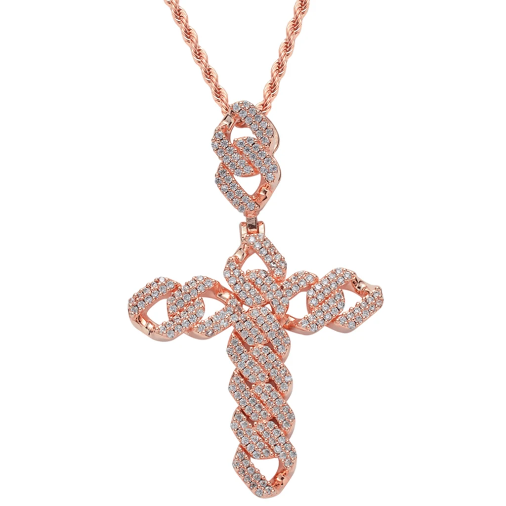 Crystal Cross Pendant Necklace Hip Hop Choker Chain Costume Jewellery for Women Men Boys Gifts, 24inch Long 
Crystal Cross Pendant Necklace Hip Hop Choker Chain Costume Jewellery for Women Men Boys Gifts, 24inch Long