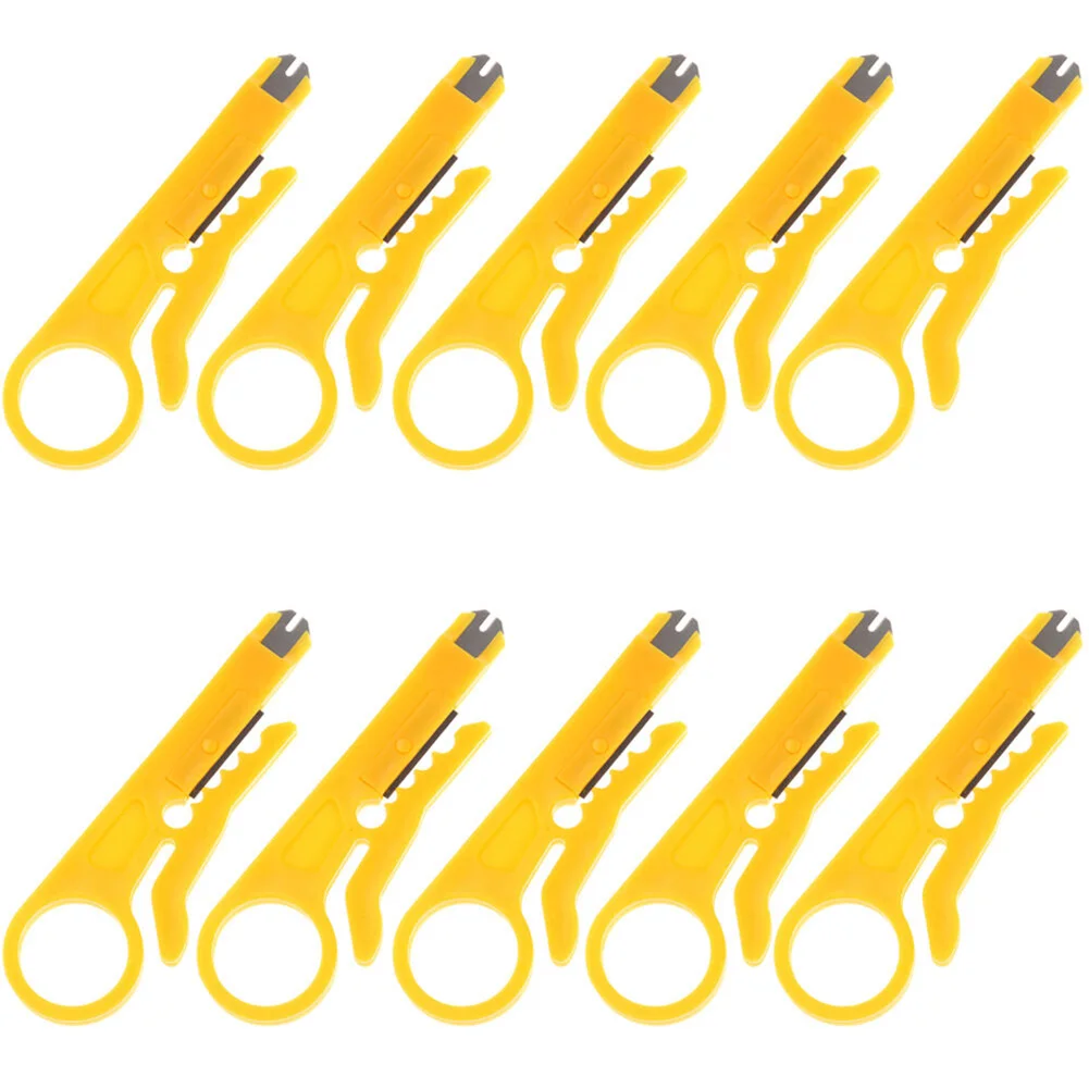 Yellow Cable Stripper Portable Strip Data Yellow Cable Wire Punch Tool Cutters Strip Twisted-pair UTP/STP Data Cables Wires
Yellow Cable Stripper Portable Strip Data Yellow Cable Wire Punch Tool Cutters Strip Twisted-pair UTP/STP Data Cables Wires