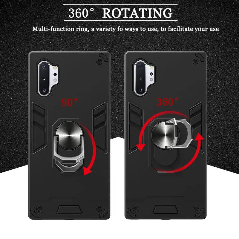 For Samsung Note 10 Pro Case Armor Shockproof Phone Case For Samsung Galaxy Note 10 Pro 5G Metal Finger Ring Stand Back Cover
For Samsung Note 10 Pro Case Armor Shockproof Phone Case For Samsung Galaxy Note 10 Pro 5G Metal Finger Ring Stand Back Cover