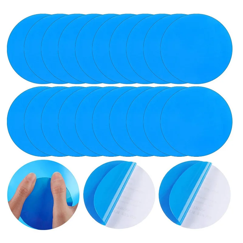 Blue White 20/20/5pcs Inflatable Pools Repair Patch Tape Self Adhesive Nano Repair Stickers Inflatable Boat Air Beds Repair Tape
Blue White 20/20/5pcs Inflatable Pools Repair Patch Tape Self Adhesive Nano Repair Stickers Inflatable Boat Air Beds Repair Tape