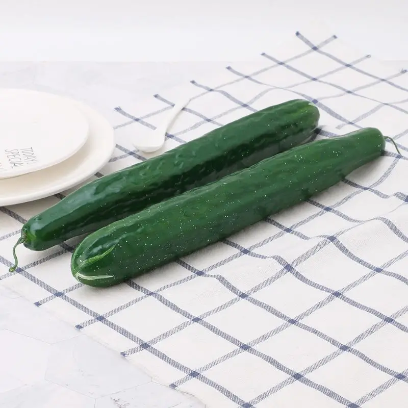 Lifelike Artificial Cucumber Simulation Fake Vegetable Photo Props Home Kitchen Decoration Kids Teaching Toy U2JC
Lifelike Artificial Cucumber Simulation Fake Vegetable Photo Props Home Kitchen Decoration Kids Teaching Toy U2JC