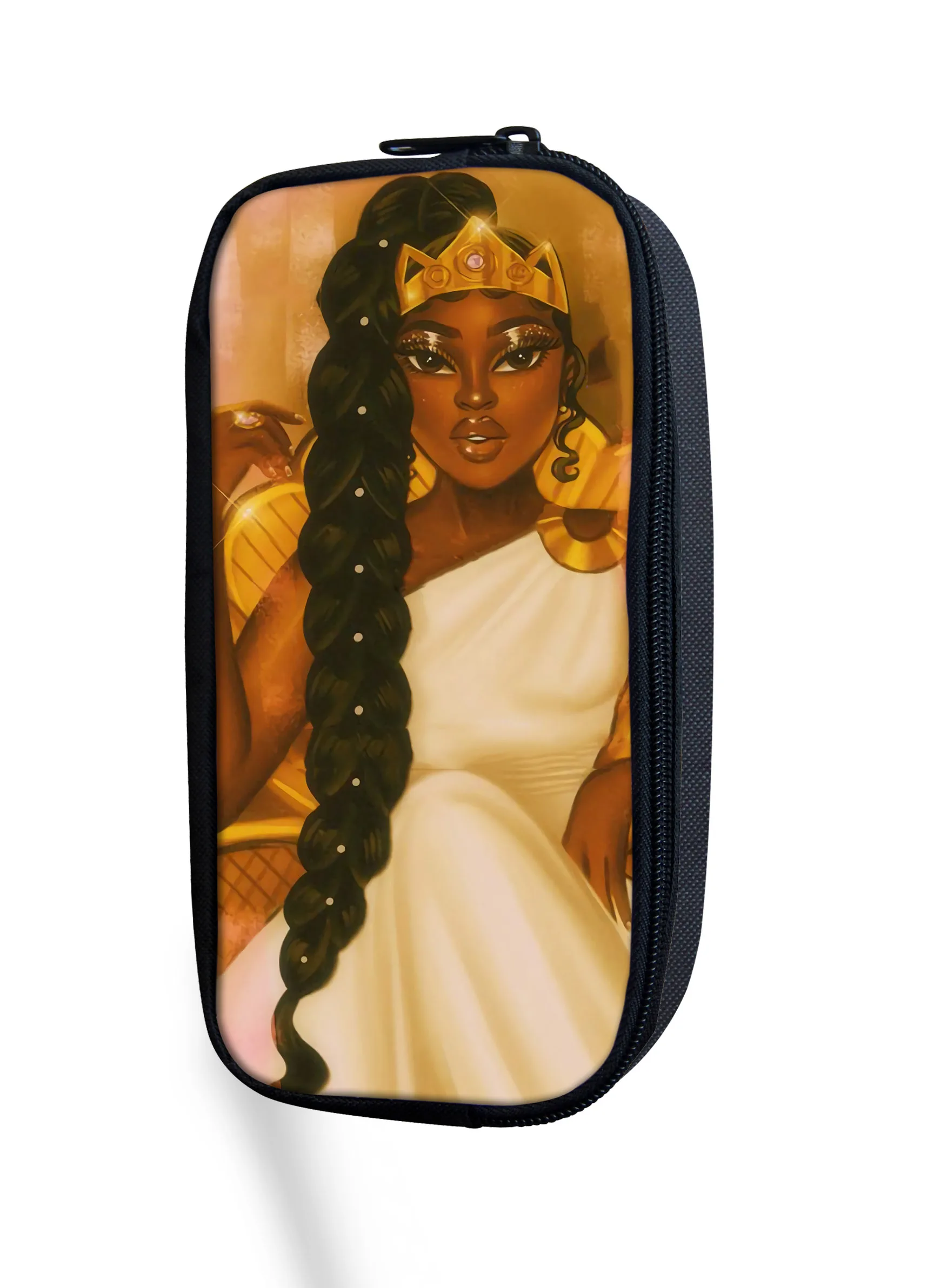 Модная косметичка для женщин, косметички, сумки для макияжа, милые 3D черные дизайнерские аксессуары для девочек, сумки для карандашей 
Модная косметичка для женщин, косметички, сумки для макияжа, милые 3D черные дизайнерские аксессуары для девочек, сумки для карандашей