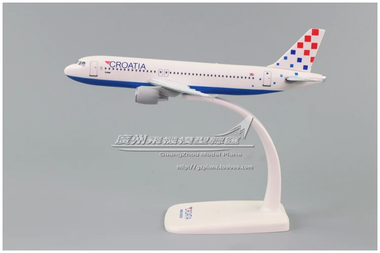 New 19cm Croatia Airlines Croatia Airbus A320-200 1:200 Plastic Assembly Aircraft Model for Plane Model Collector
New 19cm Croatia Airlines Croatia Airbus A320-200 1:200 Plastic Assembly Aircraft Model for Plane Model Collector