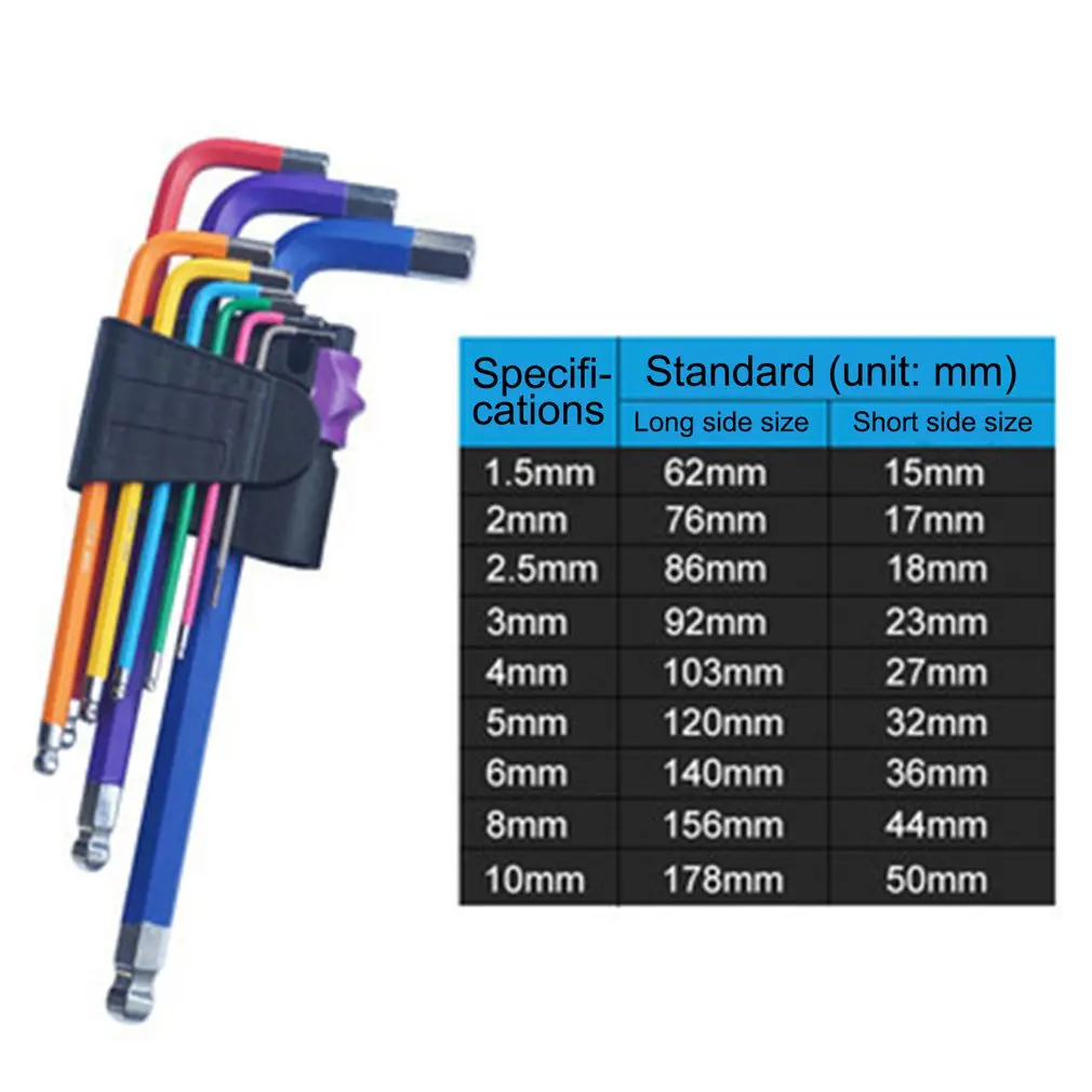 Durable Color Inner Hexagon Spanner Soft Plastic Jack Marking Color Rod Lightweight And Portable Spanner
Durable Color Inner Hexagon Spanner Soft Plastic Jack Marking Color Rod Lightweight And Portable Spanner