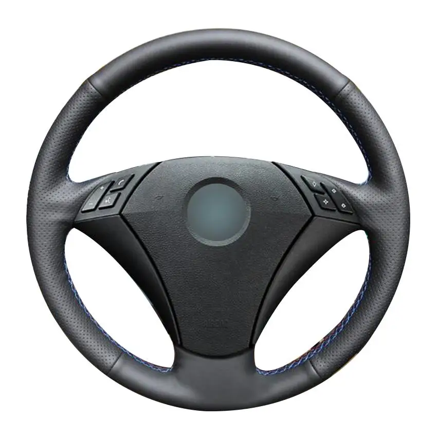 Non-slip Durable Black Synthetic Leather Car Steering Wheel Cover For Bmw E60 (Sedan )530d 2003 -2009 E61 (Touring )2004 -2009
Non-slip Durable Black Synthetic Leather Car Steering Wheel Cover For Bmw E60 (Sedan )530d 2003 -2009 E61 (Touring )2004 -2009