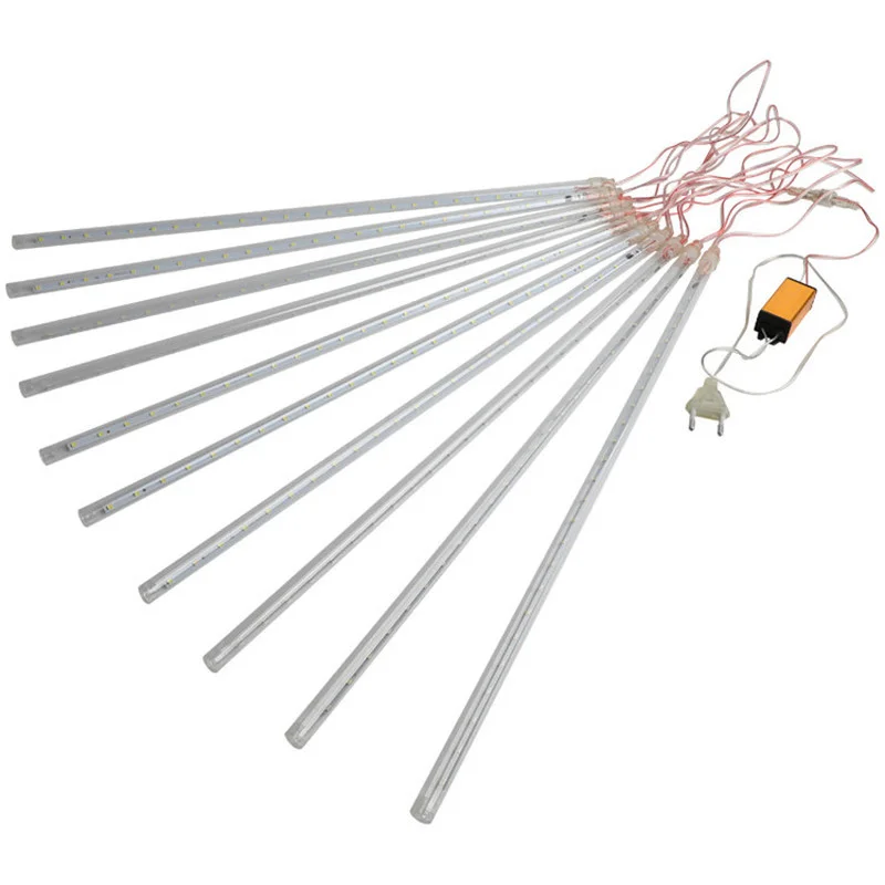 30/50/80cm LED Meteor Shower Garland Holiday Strip Light Outdoor Waterproof Fairy Lights For Garden Street Christmas Decoration
30/50/80cm LED Meteor Shower Garland Holiday Strip Light Outdoor Waterproof Fairy Lights For Garden Street Christmas Decoration