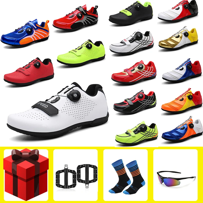 Road cycling shoes Sapatilha Ciclismo MTB Breathable Non-Locking Bike men Sneakers women Ultralight Athletic Racing Sneaker
Road cycling shoes Sapatilha Ciclismo MTB Breathable Non-Locking Bike men Sneakers women Ultralight Athletic Racing Sneaker