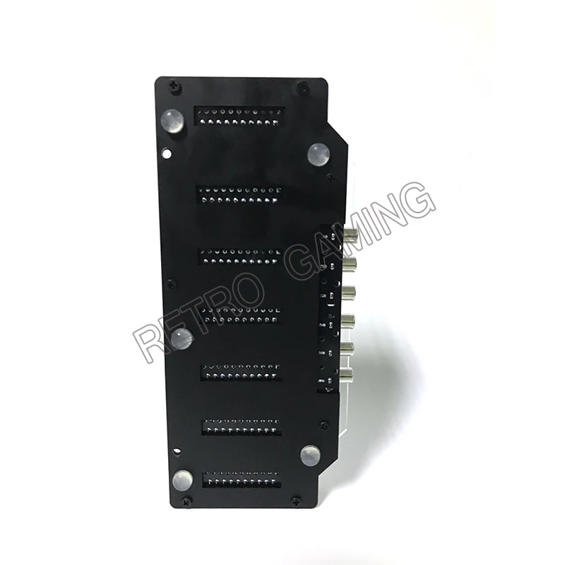 EUR Mini SCART Distributor Converter Video 6 input 1 output Auto Adapter Automatic switcher RCA SVHS AV TV Audio Divide | Спорт и
