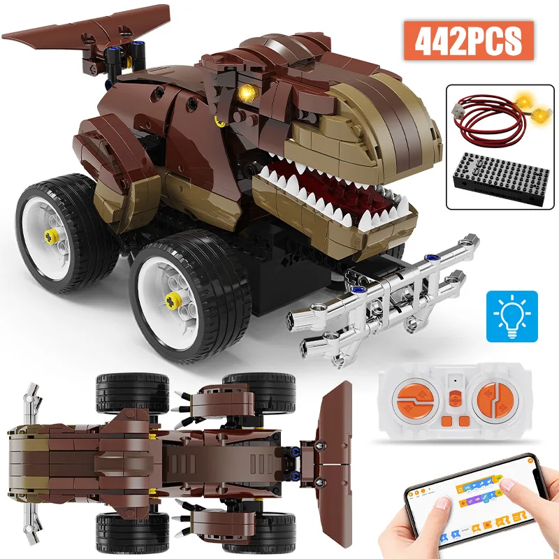 Jurassic World Dinosaurs Car Park Building Blocks Remote Control Tyrannosaurus Rex RC Electric Bricks With Light Toys For Kids
Jurassic World Dinosaurs Car Park Building Blocks Remote Control Tyrannosaurus Rex RC Electric Bricks With Light Toys For Kids