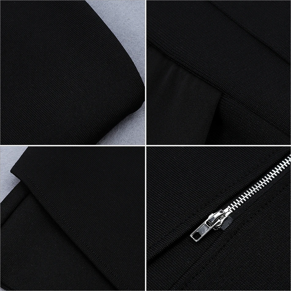 2020 New Summer Sexy Woman Bodycon Bandage Dress Black Off Shoulder Club Dress Celebrity Evening Runway Party Dress Vestidos 
2020 New Summer Sexy Woman Bodycon Bandage Dress Black Off Shoulder Club Dress Celebrity Evening Runway Party Dress Vestidos