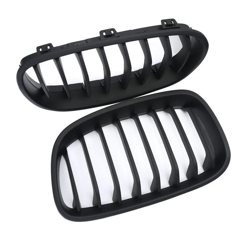 MagicKit 2x For BMW 1 Series Front Grilles Matte Black M Performance Style F20 F21 11-14
MagicKit 2x For BMW 1 Series Front Grilles Matte Black M Performance Style F20 F21 11-14
