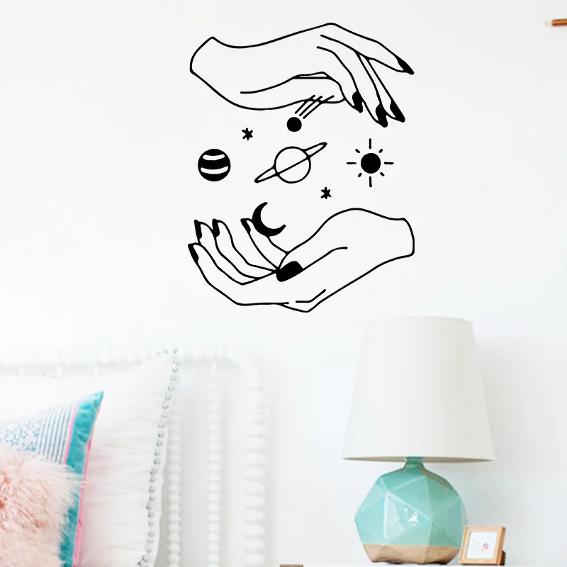 Two Hands Holding Universe Wall Sticker Home Bedroom Room Art Aesthetics Decoration Removable
Two Hands Holding Universe Wall Sticker Home Bedroom Room Art Aesthetics Decoration Removable