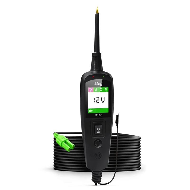 JDiag Car Power Test Power Probe Electric Circuit Tester Automotive Diagnostic-Tool for Cars and Trucks P100 
JDiag Car Power Test Power Probe Electric Circuit Tester Automotive Diagnostic-Tool for Cars and Trucks P100