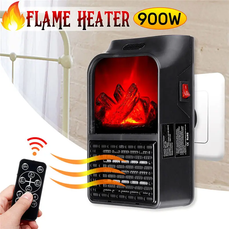 EU Plug Portable Fireplace Flame Heater Wall-Outlet Digital Plugin Electric Fan Heater Warm Air Blower Room Electric Radiator
EU Plug Portable Fireplace Flame Heater Wall-Outlet Digital Plugin Electric Fan Heater Warm Air Blower Room Electric Radiator