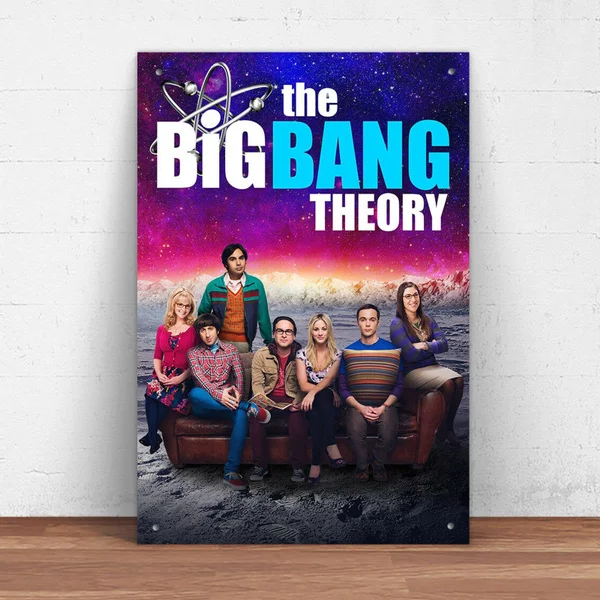The Big Bang Theory TV Show Metal Tin Sign Pin Up Metal Sign Metal Decor Wall Sign Wall Decor (20cmx30cm) HNJ51
The Big Bang Theory TV Show Metal Tin Sign Pin Up Metal Sign Metal Decor Wall Sign Wall Decor (20cmx30cm) HNJ51
