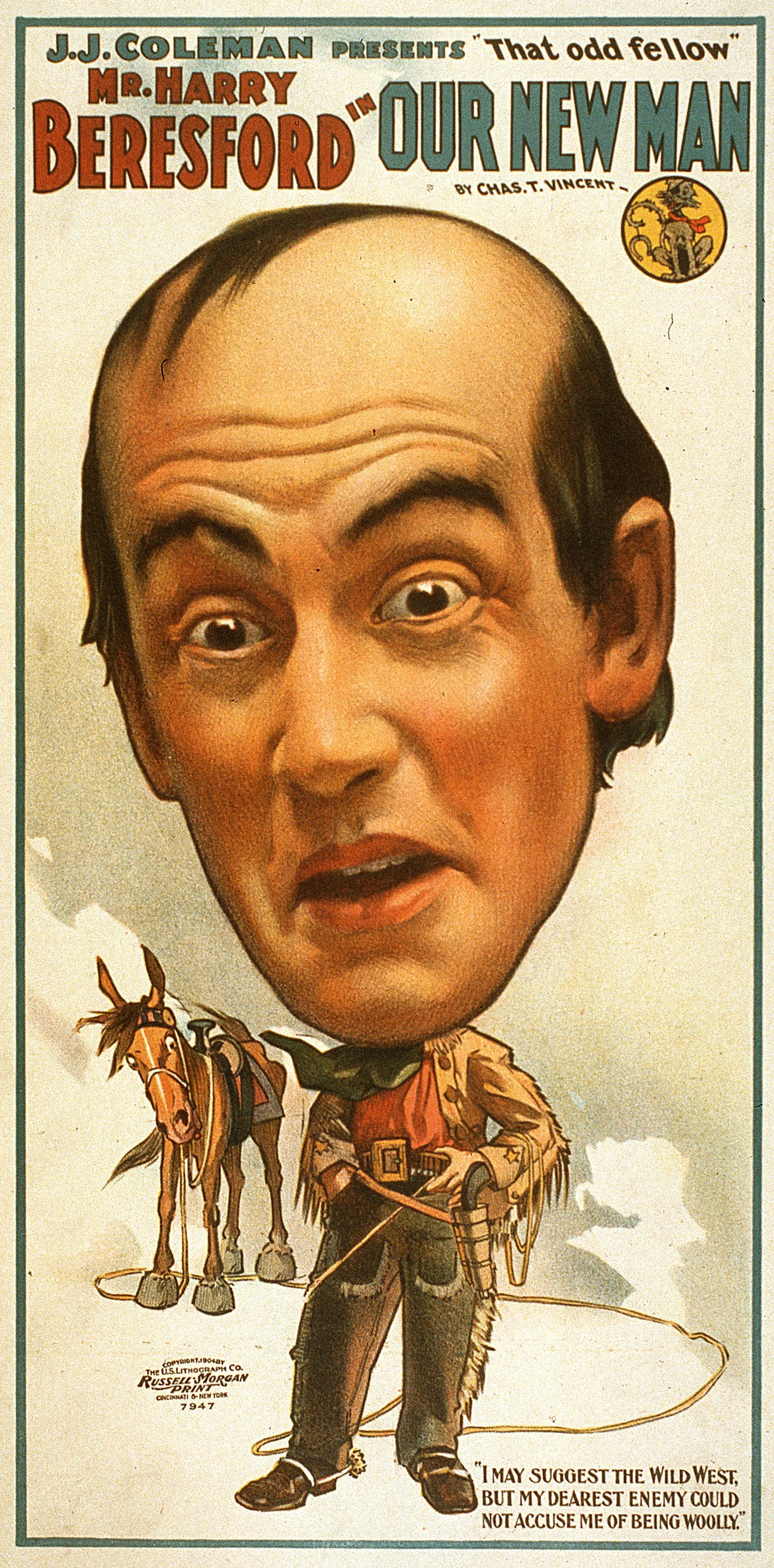400X300MM J.J.-Coleman-presents-that-odd-fellow-Mr.-Harry-Beresford-in-Our-new-man-by-Chas jumbo fridge magnet SFM-0438
400X300MM J.J.-Coleman-presents-that-odd-fellow-Mr.-Harry-Beresford-in-Our-new-man-by-Chas jumbo fridge magnet SFM-0438