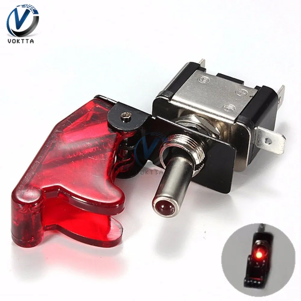 ASW-07D Red Rocker Switch Car Modification Button with Light Switch Toggle Switch 12V DC
ASW-07D Red Rocker Switch Car Modification Button with Light Switch Toggle Switch 12V DC