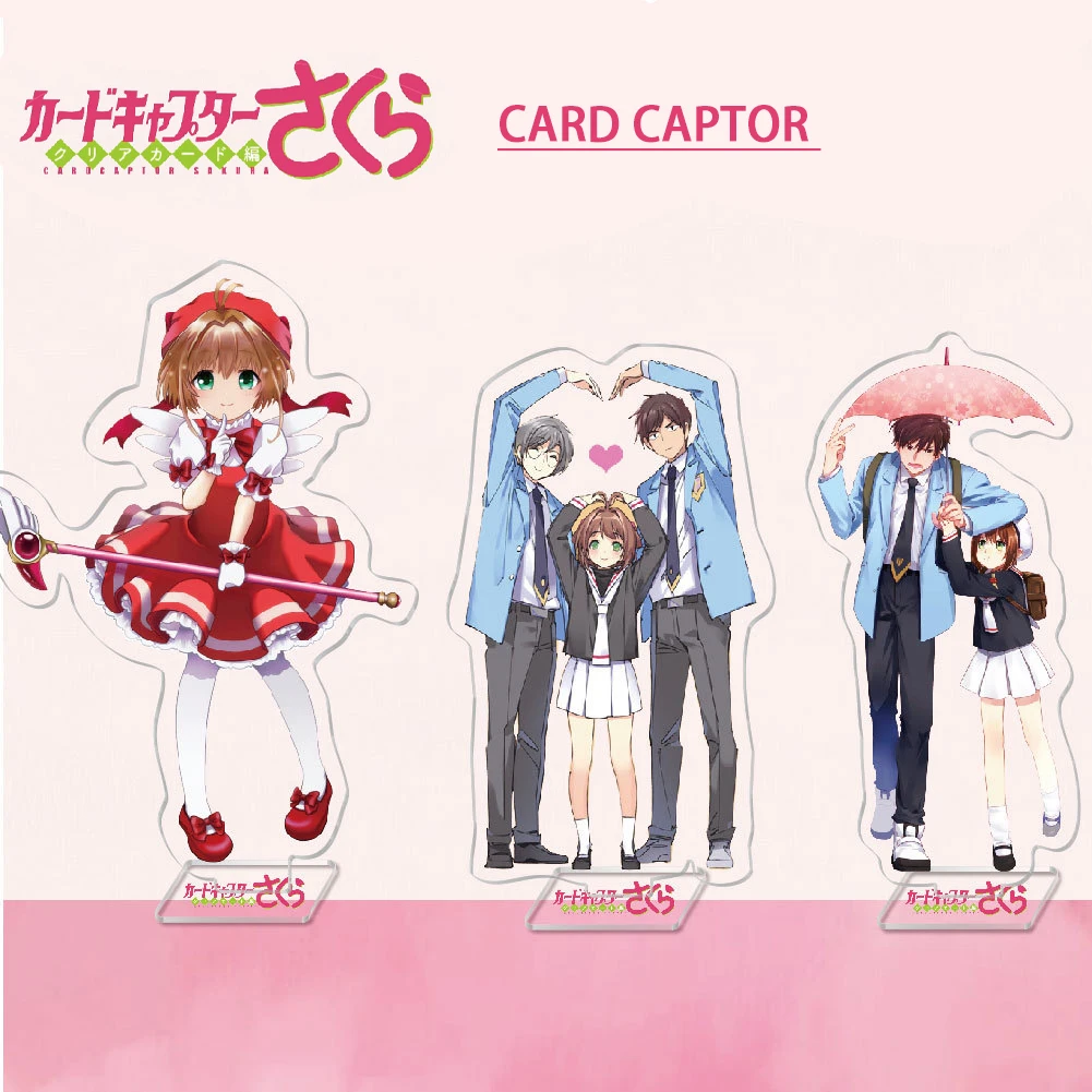 Card Captor Anime Figure 16Cm Acrylic Stand Model Li Syaoran Cerberus Kinomoto Touya Exquisite Desktop Ornaments Collection Toy
Card Captor Anime Figure 16Cm Acrylic Stand Model Li Syaoran Cerberus Kinomoto Touya Exquisite Desktop Ornaments Collection Toy