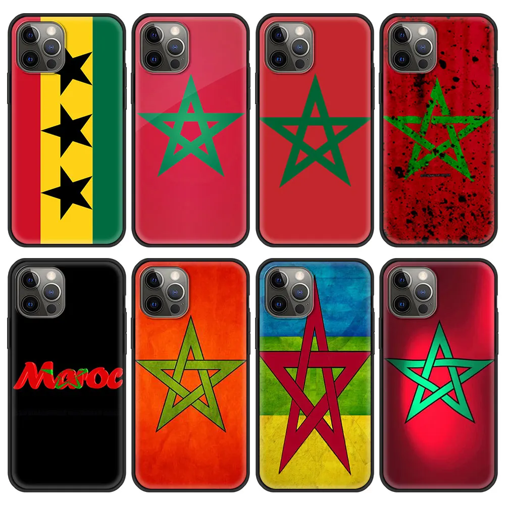 Ma Maroc Morocco Flag Phone Case for Apple iPhone 11 12 13 Pro 7 8 Plus 6 6S+ X XS Max XR SE Silicone Cover iPhone 13 11 Coque
Ma Maroc Morocco Flag Phone Case for Apple iPhone 11 12 13 Pro 7 8 Plus 6 6S+ X XS Max XR SE Silicone Cover iPhone 13 11 Coque