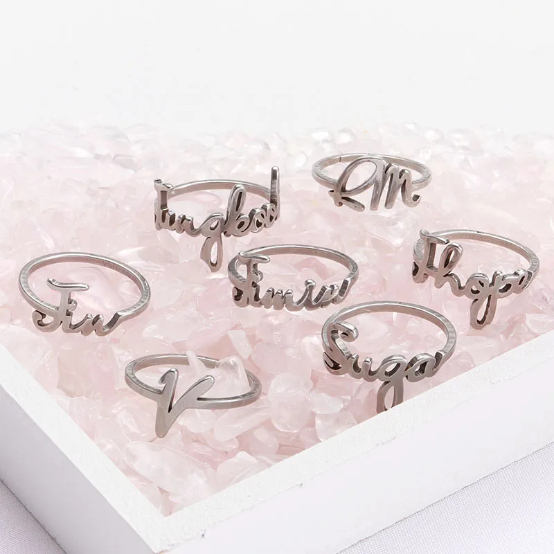 1Pcs Kpop Bangtan Boys Rings Wave Alloy Silver for Men Women Fashion Jewelry Ring Accessories Fans Decoration Gifts Accessories
1Pcs Kpop Bangtan Boys Rings Wave Alloy Silver for Men Women Fashion Jewelry Ring Accessories Fans Decoration Gifts Accessories