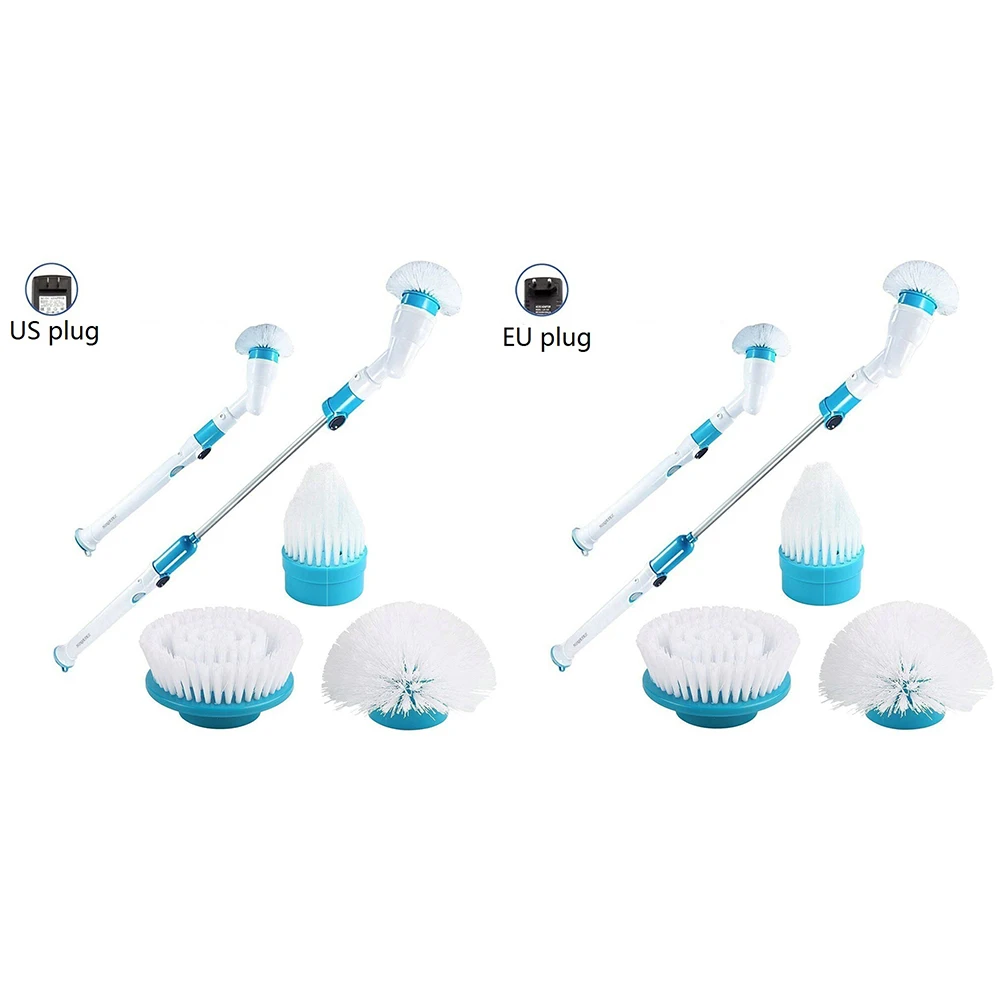 Electric Cleaning Brush Adjustable Extension Scrubber Brush Turbo Rotating Scrub Cordless Charging Bathroom Cleaning Tools Set
Electric Cleaning Brush Adjustable Extension Scrubber Brush Turbo Rotating Scrub Cordless Charging Bathroom Cleaning Tools Set