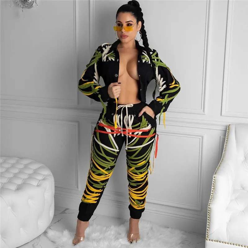 Thorn Tree Stylish Ribbons Lace Up Pants Trouers 2021 Fashion Women High Waist Sexy Print Patchwork Pencil Pants Casual Bottoms
Thorn Tree Stylish Ribbons Lace Up Pants Trouers 2021 Fashion Women High Waist Sexy Print Patchwork Pencil Pants Casual Bottoms