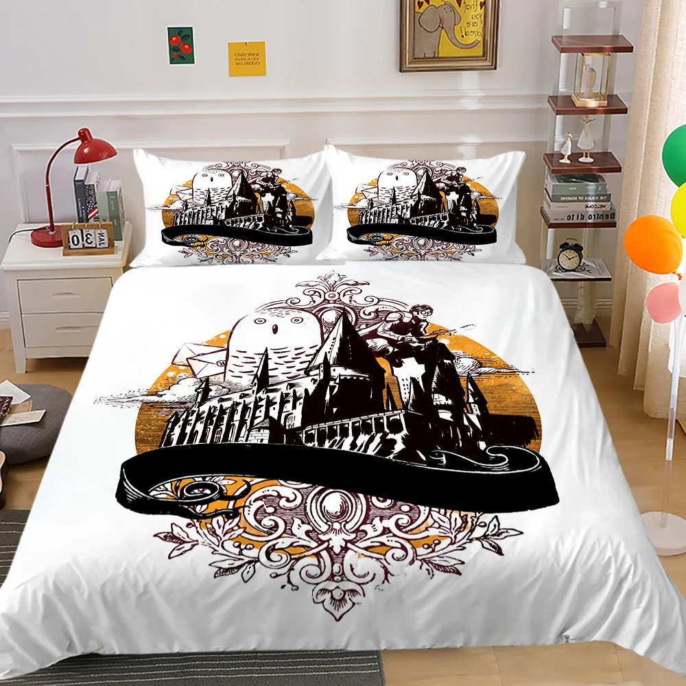 Bedding Set Cartoon Duvet Cover Sets Classic Movie Magic Comforter Covers 3D HD Printed Boys Girls Home Textile Beds Gift
Bedding Set Cartoon Duvet Cover Sets Classic Movie Magic Comforter Covers 3D HD Printed Boys Girls Home Textile Beds Gift