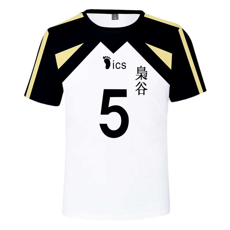 Costume Haikyuu!! Bokuto Koutarou Cosplay T-shirt Fukurodani Volleyball Club Tops Akaashi Keiji Sportswear Adult
Costume Haikyuu!! Bokuto Koutarou Cosplay T-shirt Fukurodani Volleyball Club Tops Akaashi Keiji Sportswear Adult
