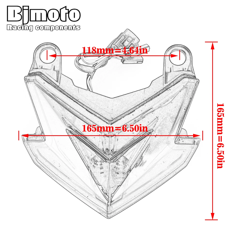 Z 800 Motorcycles Red 12V LED Rear Tail Light Brake Stop Lights For KAWASAKI Z800 ZX6R Z125 2013 2014 2015 2016
Z 800 Motorcycles Red 12V LED Rear Tail Light Brake Stop Lights For KAWASAKI Z800 ZX6R Z125 2013 2014 2015 2016